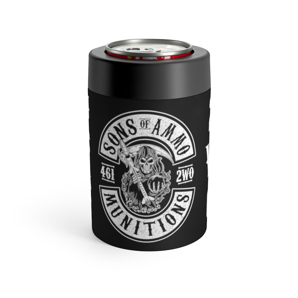 USAF AMMO Sons of AMMO Grim Reaper 2W0 IYAAYAS Beer Can Holder and