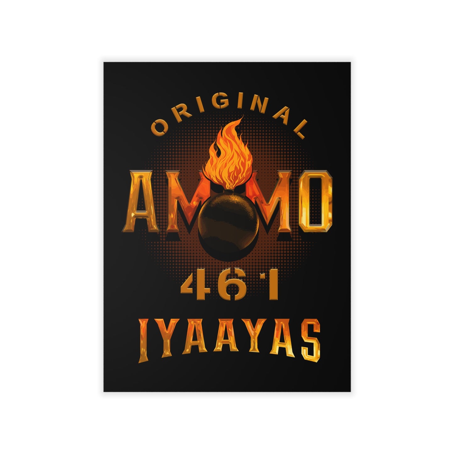 Original AMMO 461 Large Size Wall Decals and Stickers