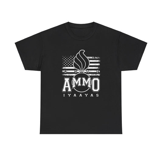 USAF AMMO Pisspot American Flag IYAAYAS Munitions Heritage Gift Unisex T-Shirt