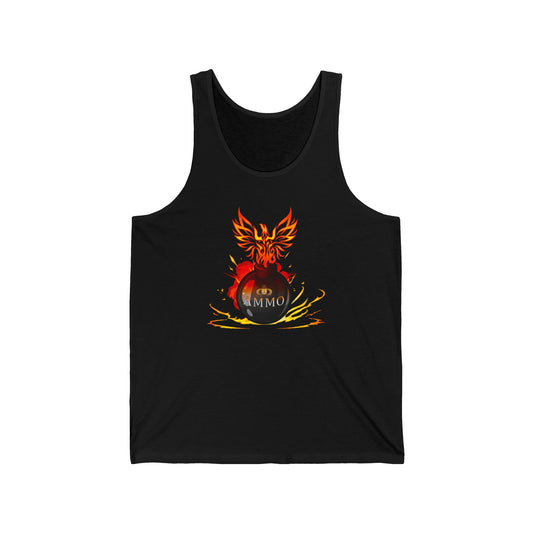 USAF AMMO Phoenix Flaming Pisspot Unisex Jersey Tank Top