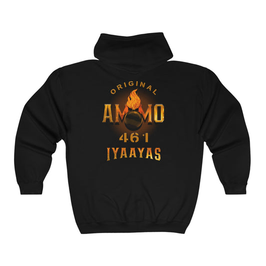 Original AMMO 461 Unisex Heavy Blend™ Full Zip Hooded Sweatshirt