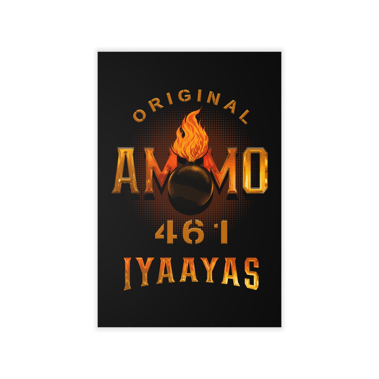 Original AMMO 461 Large Size Wall Decals and Stickers