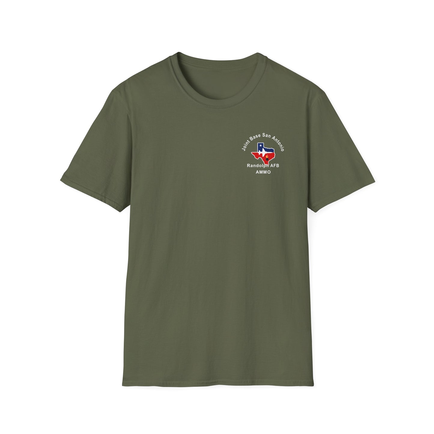 Randolph AFB AMMO Dark Color Morale Unisex Softstyle T-Shirt