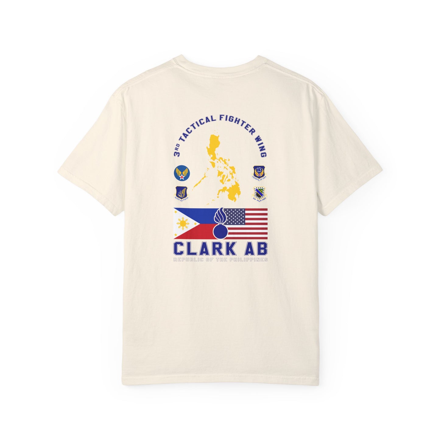 Clark AB AMMO Shirt With Patches Unisex Garment-Dyed T-shirt
