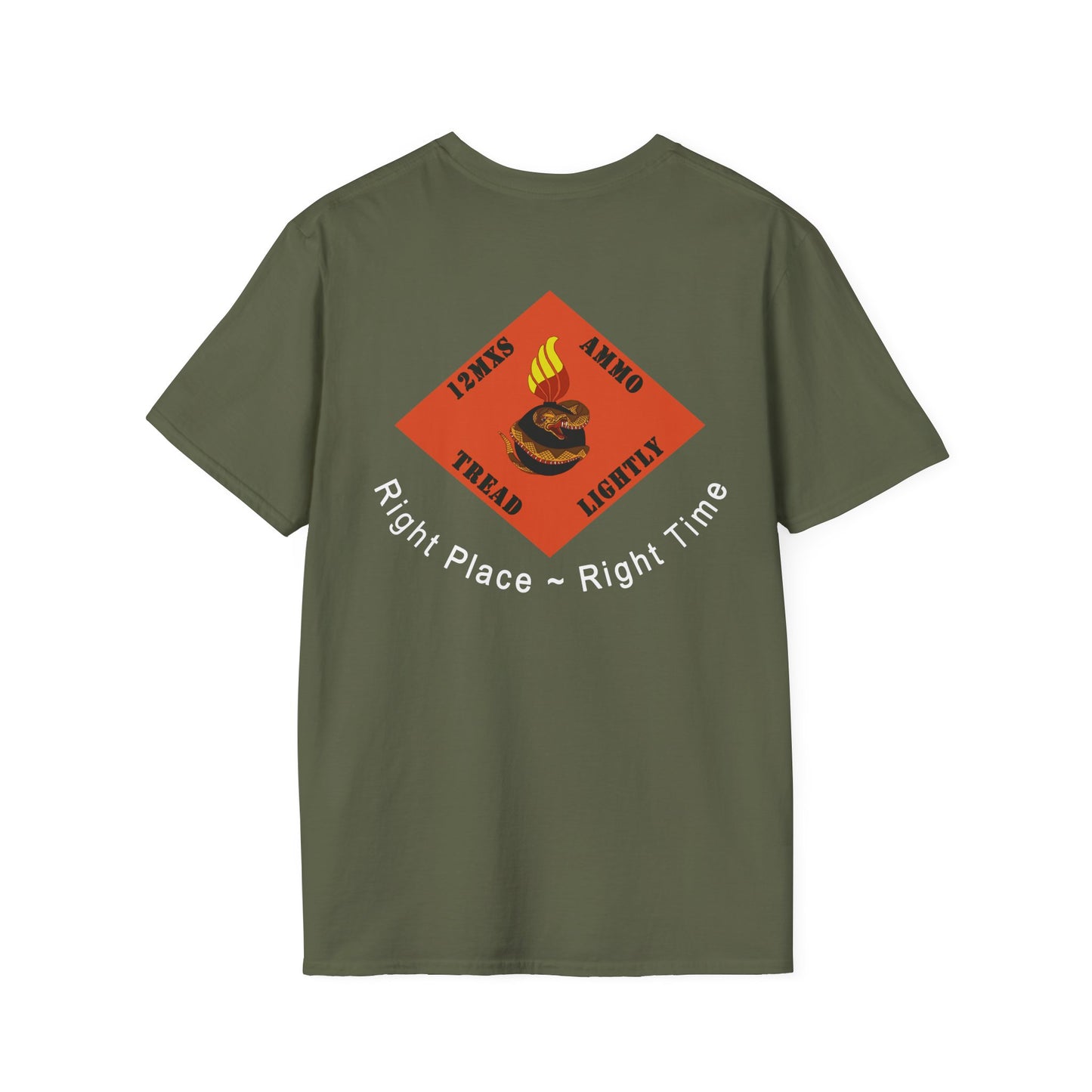 Randolph AFB AMMO Dark Color Morale Unisex Softstyle T-Shirt