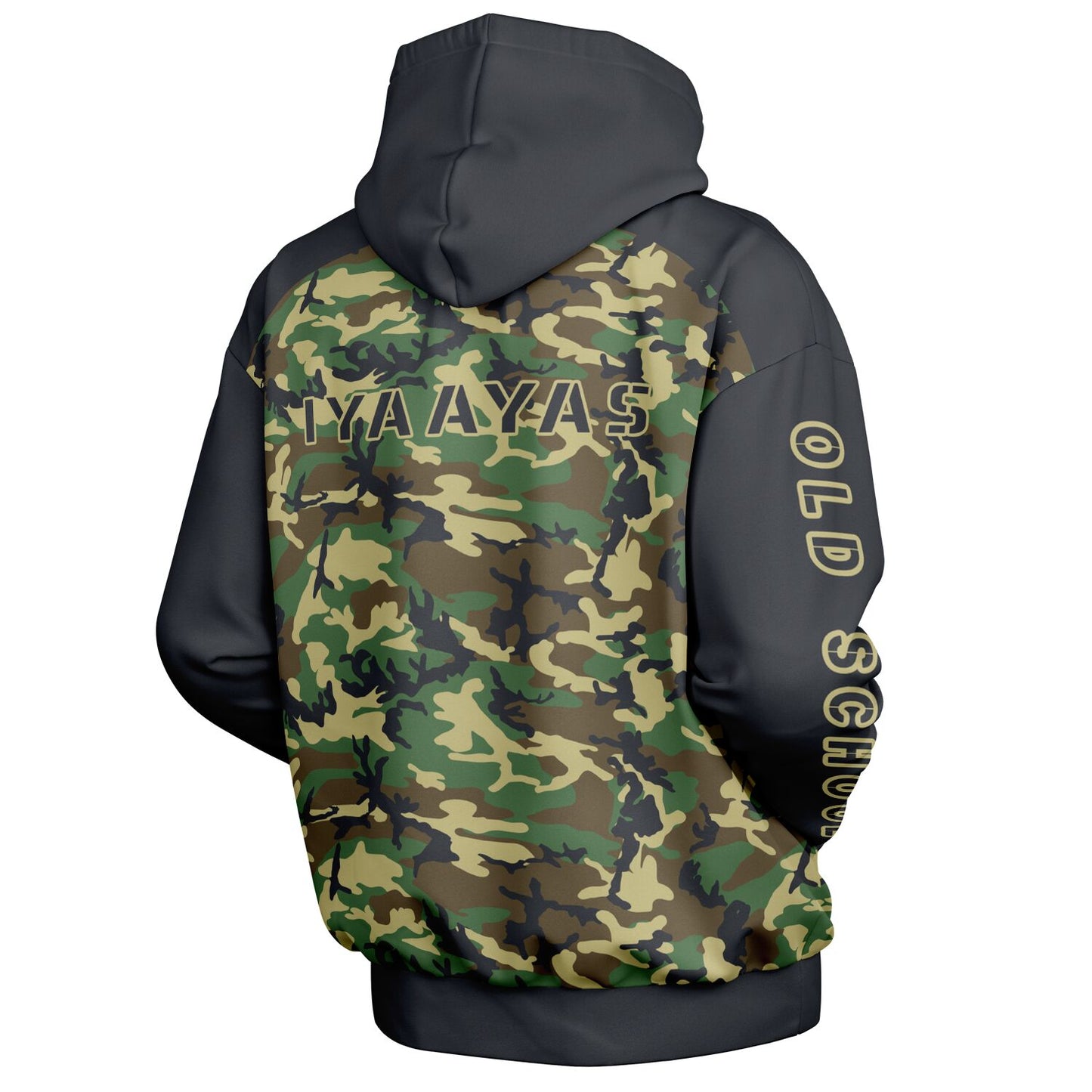 USAF AMMO Old School 461 Crossed GBU-28s Pisspot IYAAYAS Heavyweight Oversized Cold Weather Pullover Hoodie - All Over Print