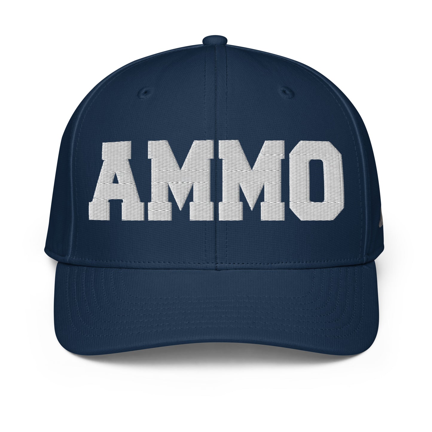 Embroidered White USAF AMMO adidas performance cap