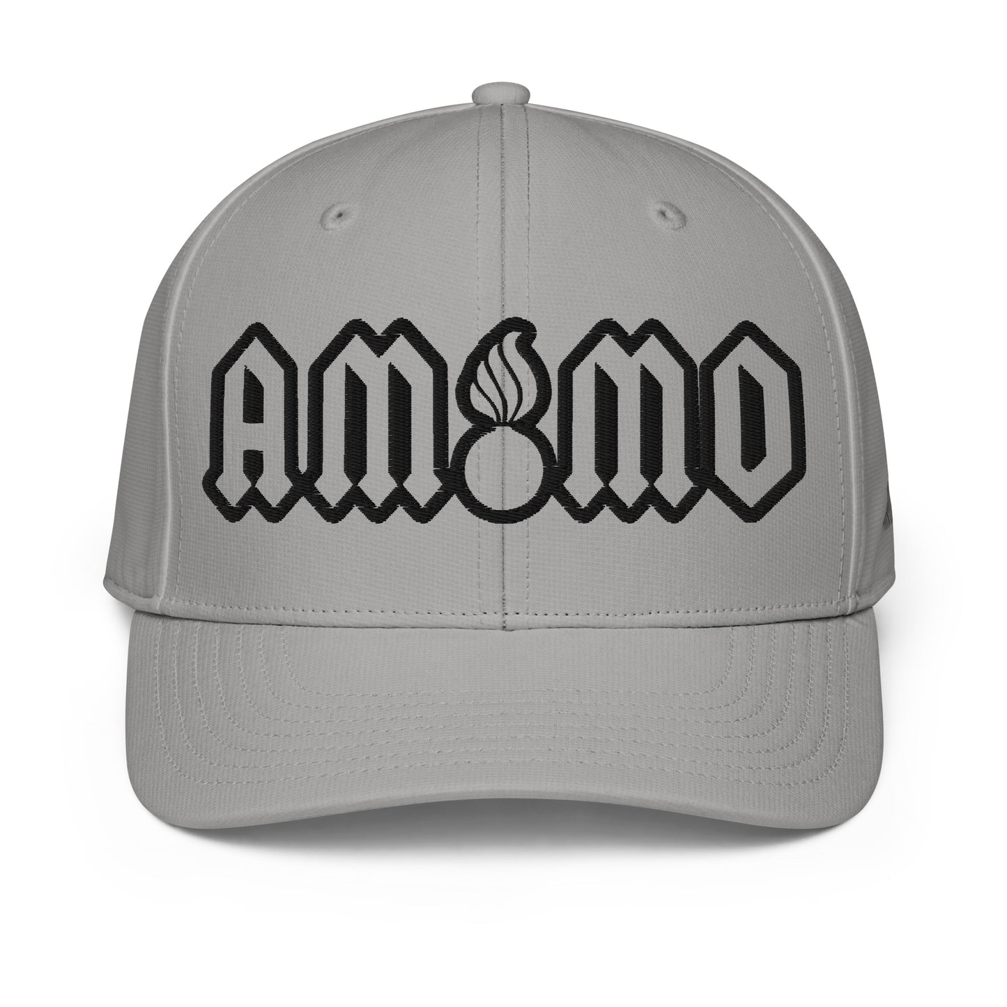 Embroidered Black USAF AMMO Rock Letters adidas performance cap