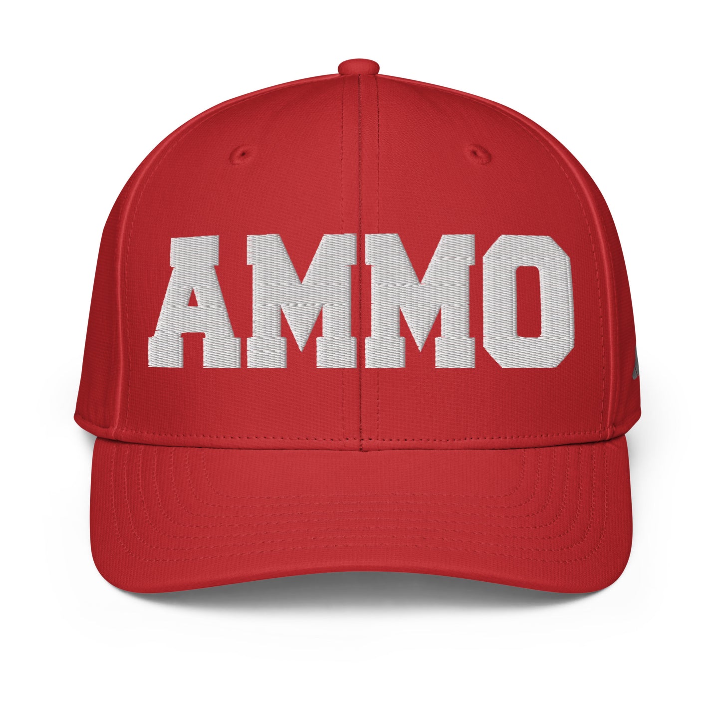 Embroidered White USAF AMMO adidas performance cap