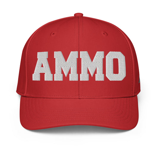 Embroidered White USAF AMMO adidas performance cap