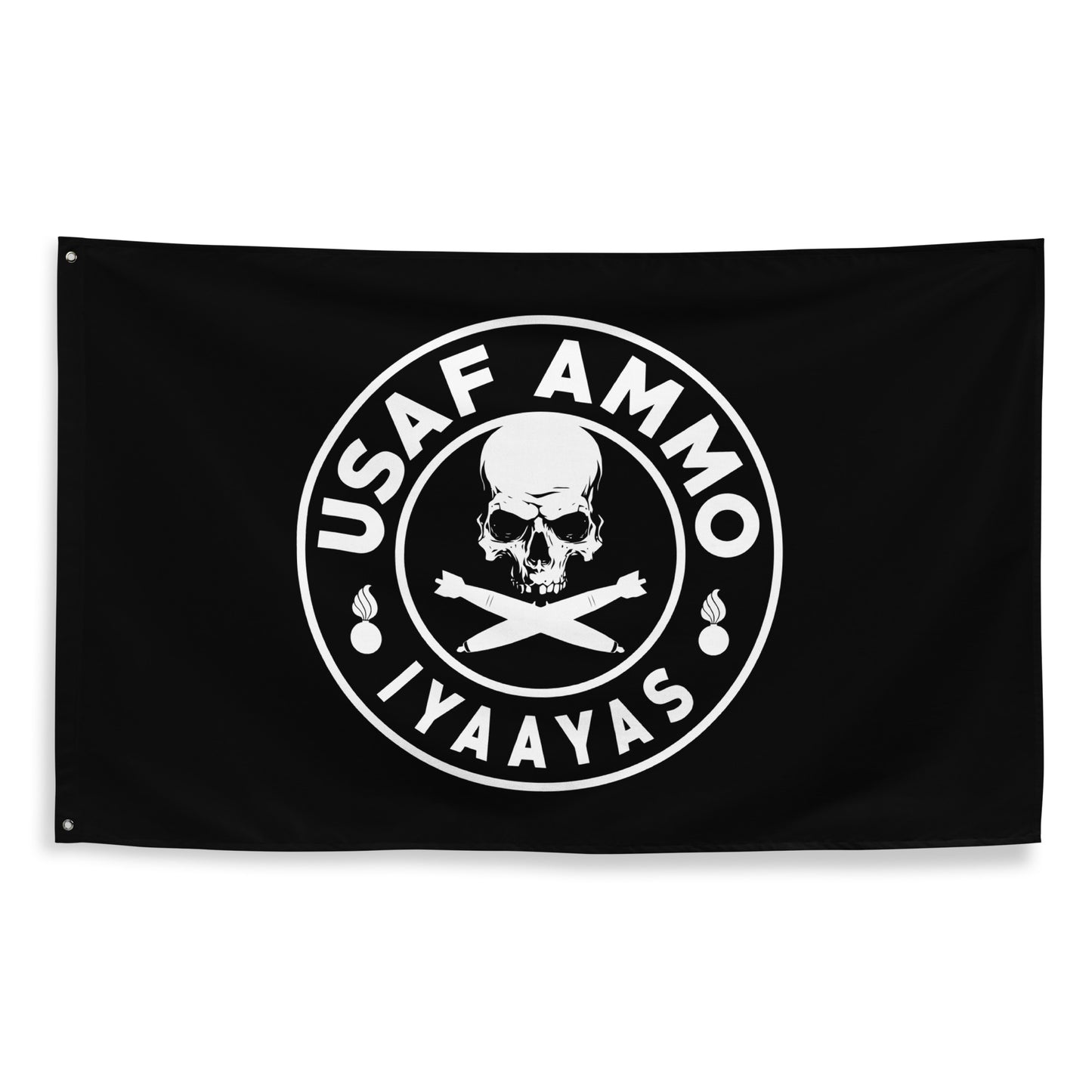 AMMO Pirate One-Sided Wall Flag