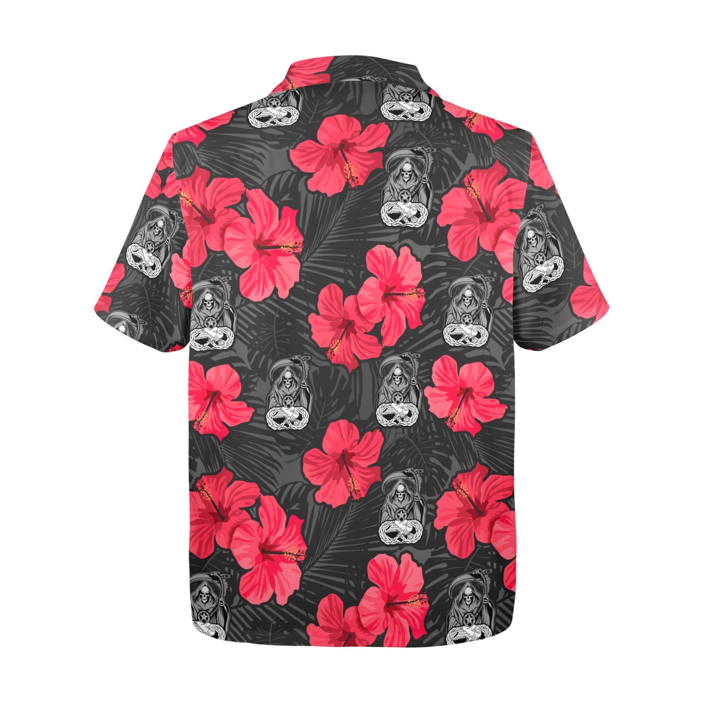 Weapons Reaper Only Logo Flowers Mens Hawaiian Shirt