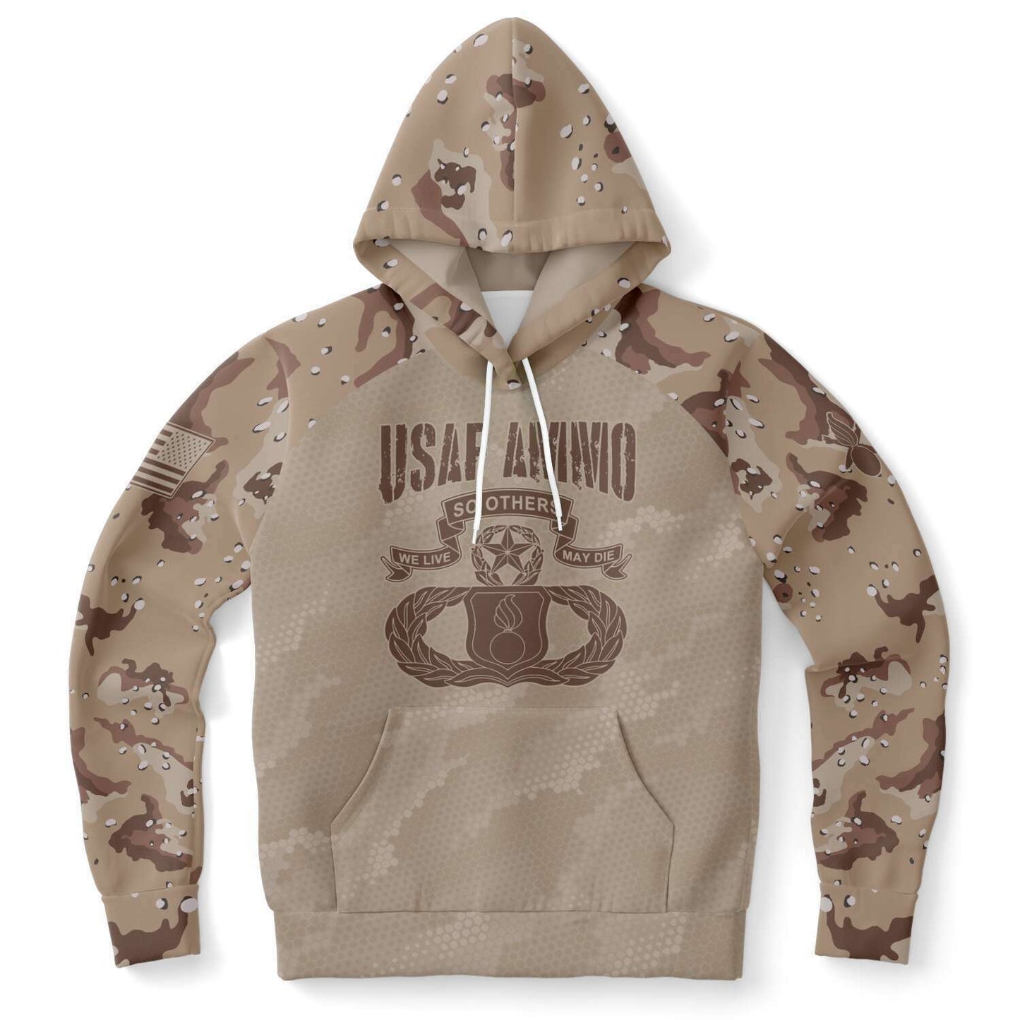 USAF AMMO Chocolate Chip Desert Camouflage Punisher New AMMO Badge Uni ...
