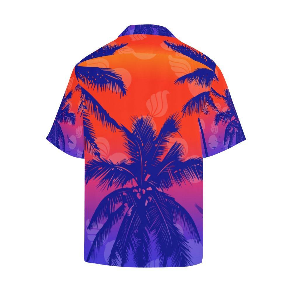 Purple orange hot sale shirt