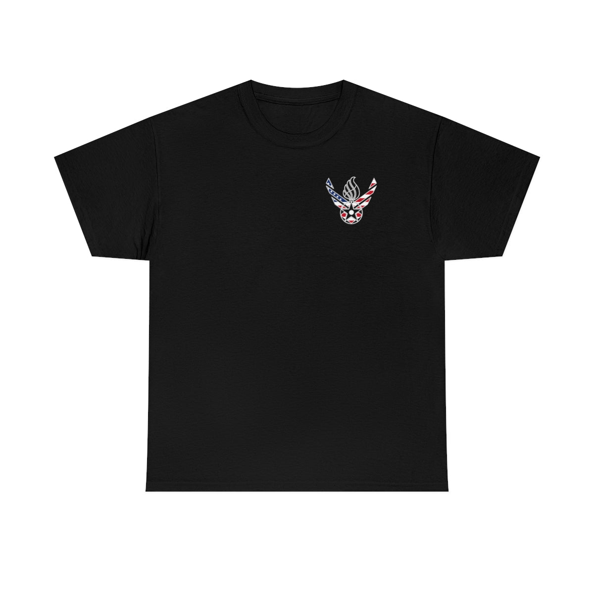 Air Force Vector Logo American Flag Embedded With Pisspot USAF AMMO Munitions Heritage Gift T-Shirt